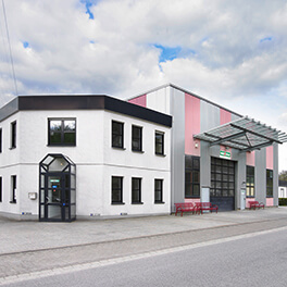 Produktionsgebäude der MIDENA Elektrowerkzeugbau GmbH am Standort Lennestadt Altenhundem
