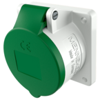 MENNEKES Socle de prise de courant semi-encastré, avec TwinCONTACT 1676