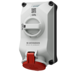 MENNEKES Wall mounted receptacle DUOi R 5713506H