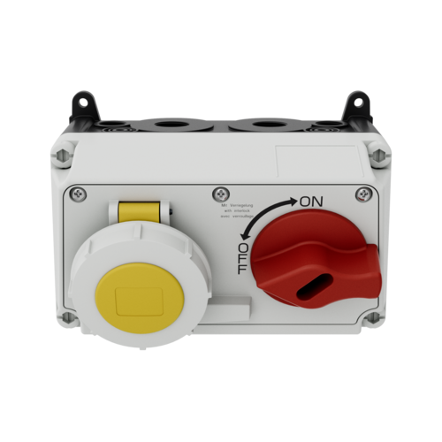 MENNEKES Socle de prise de courant saillie DUO 7620 images3d