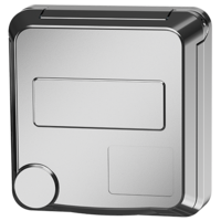 MENNEKES  Cepex-Anbausteckdose, weissaluminium 4478