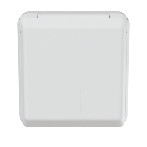MENNEKES Socle de prise de courant Cepex semi-encastré, blanc perle 4263 images3d