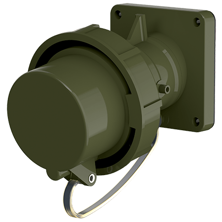 MENNEKES Socle connecteur semi-encastré TM 20462